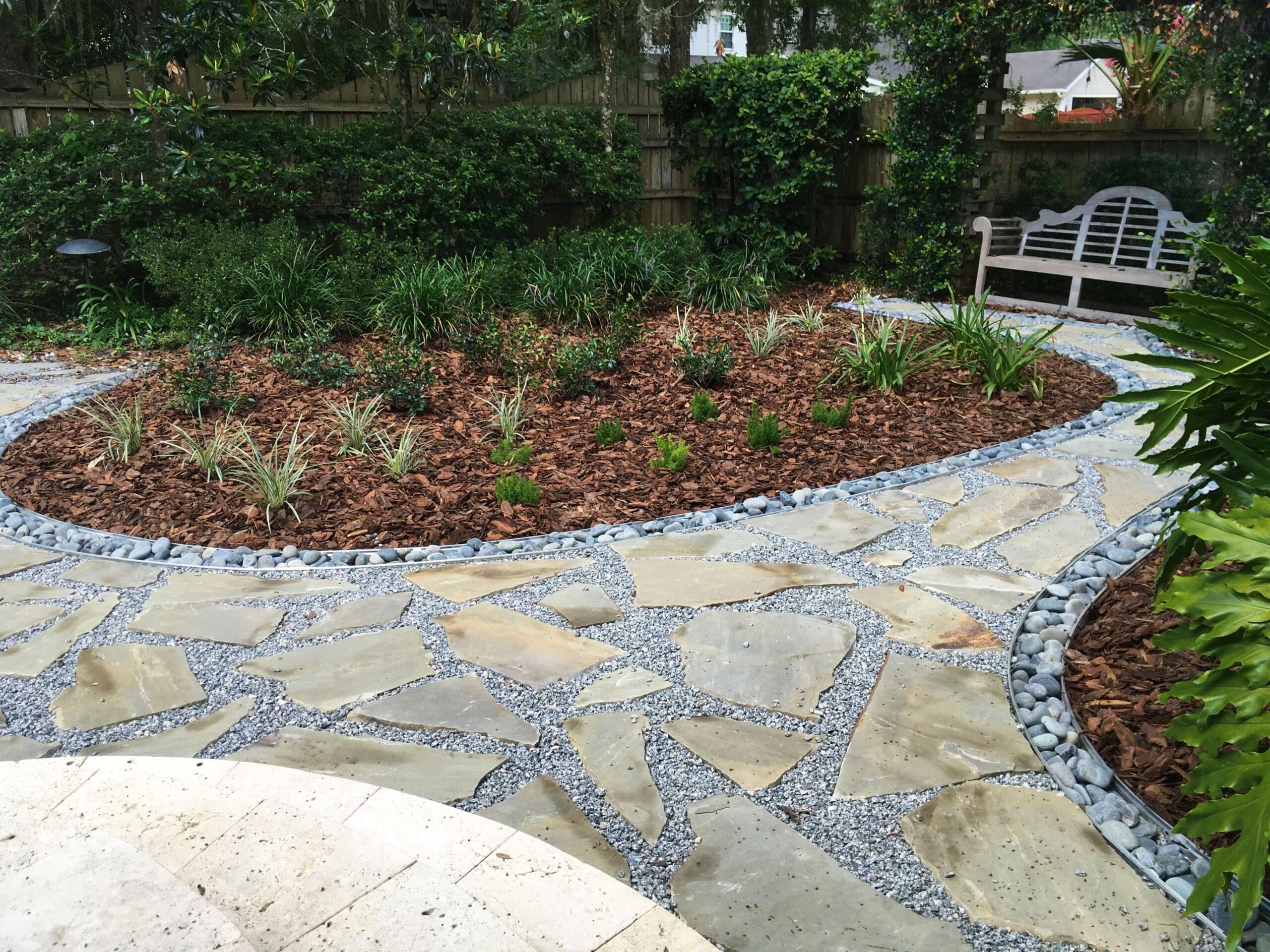 SkyFrog hardscape walkway